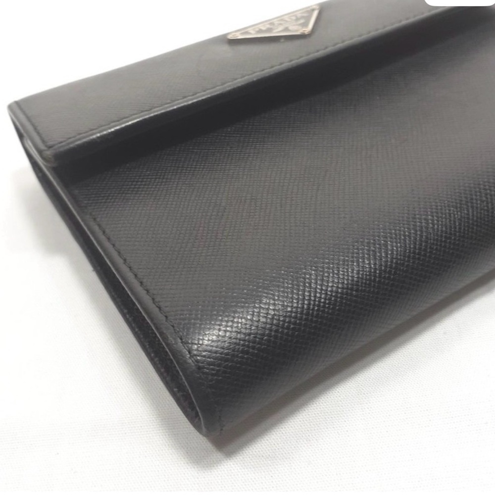 Prada Black Saffiano Leather Wallet - Picture 3 of 7